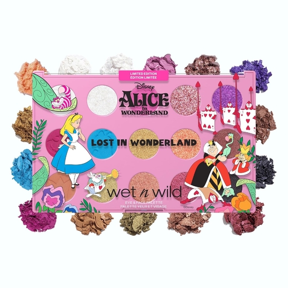 🆕️Wet N Wild × Alice in Wonderland Collab | Lost In Wonderland Palette - Picture 1 of 12